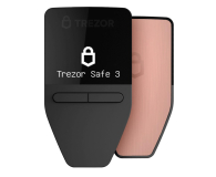 Portfel kryptowalut Trezor Safe 3 Galactic Rose